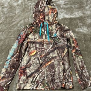 Camouflage 1/4 zip Sweatshirt